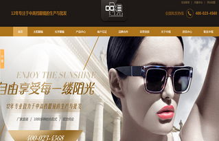 廣州中視眼鏡營銷型網站建設案例 構建線上視力健康門戶，驅動眼鏡銷售增長